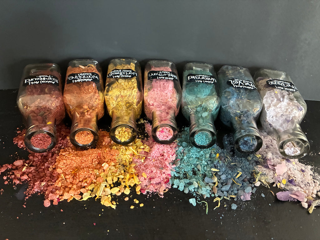7 Chakra Botanical Bath Salts Mini’s