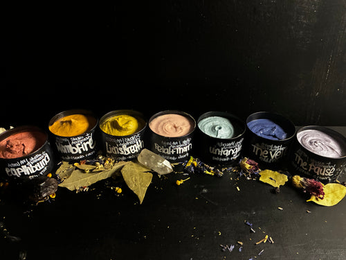 7 Chakra Mini Botanical Body  Scrubs
