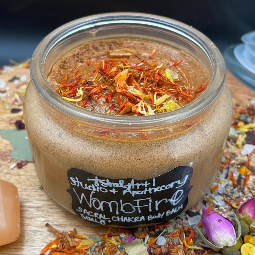 Wombfire-Sacral Chakra Body Scrub• Flow