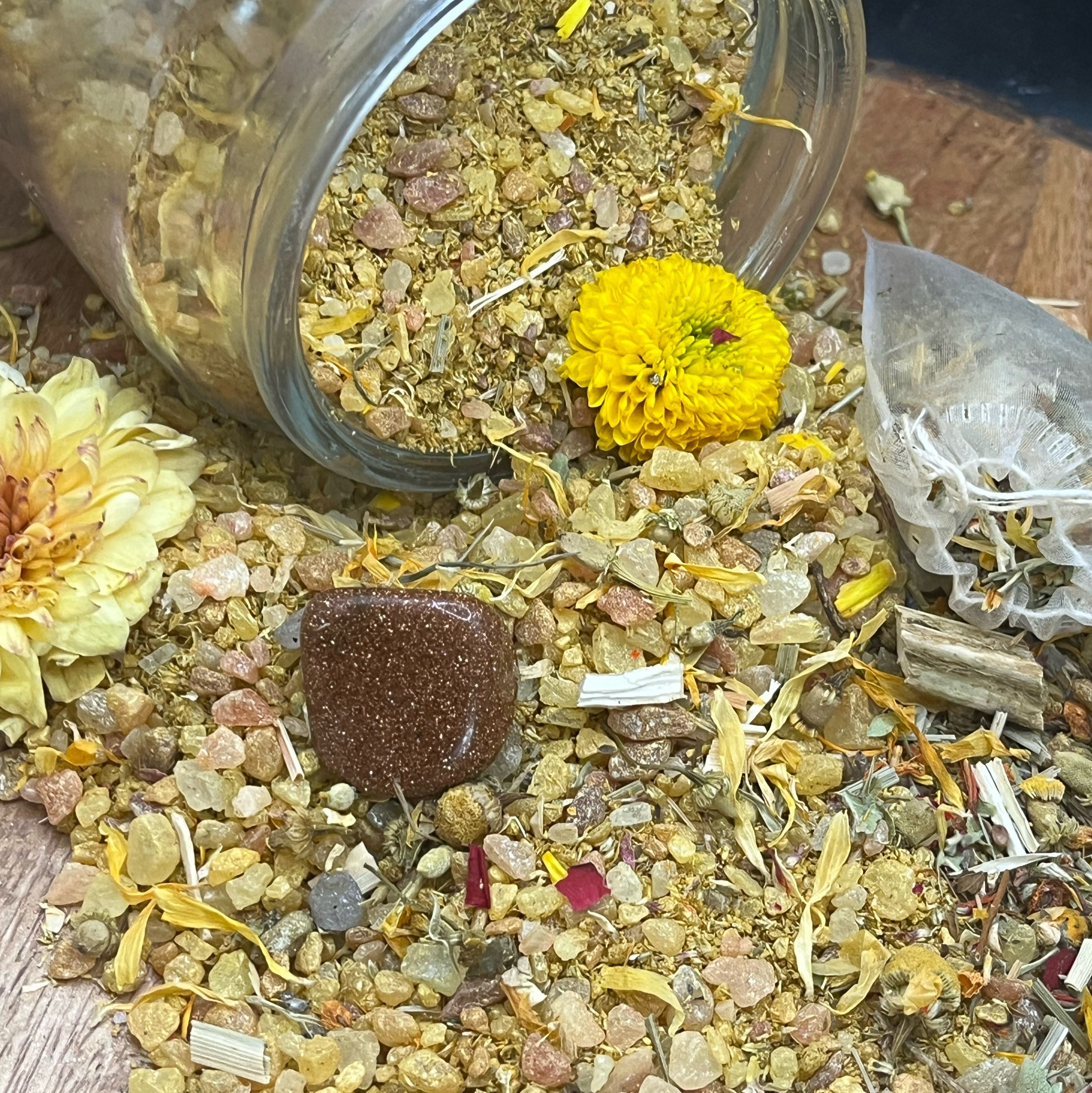 Lion’s Breath-Solar Plexus Chakra  Bath Salts• Power