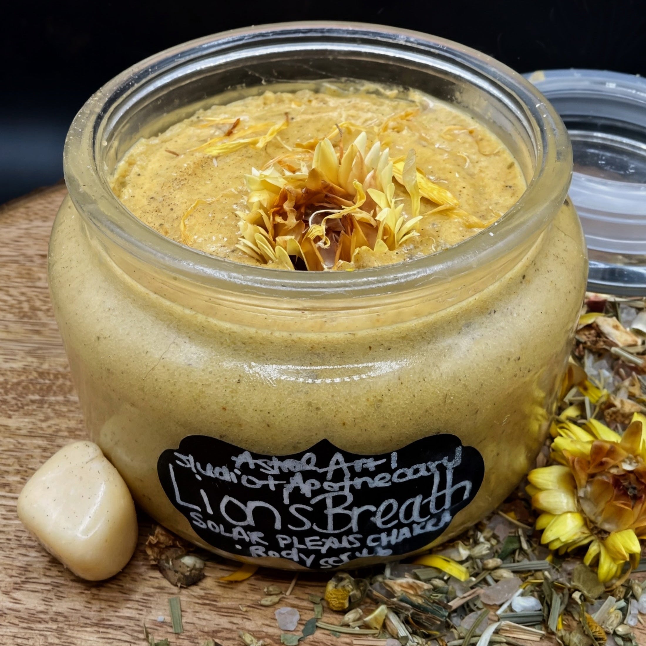 Lion’s Breath -Solar Plexus Body Scrub• Power