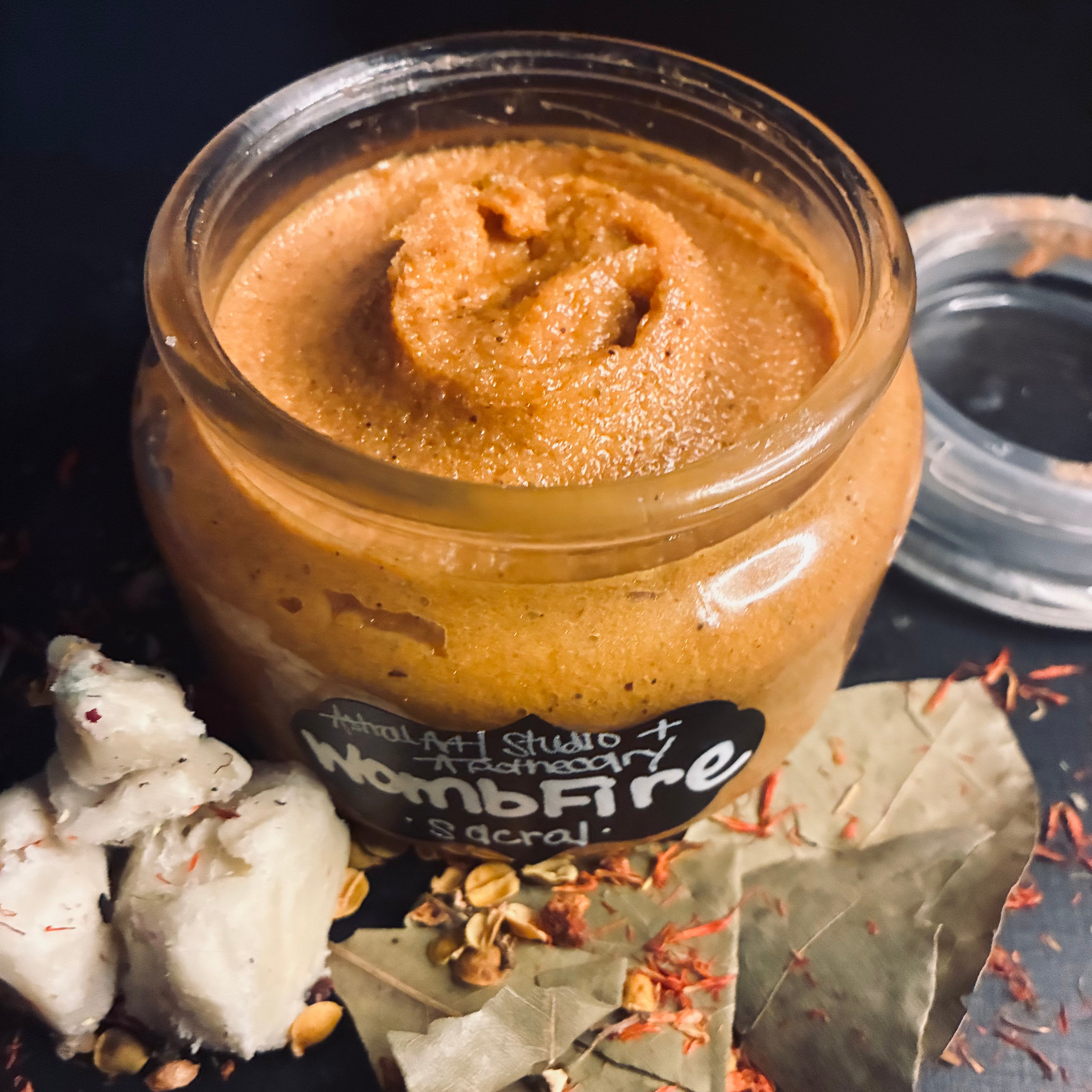 Wombfire-Sacral Chakra Body Scrub• Flow