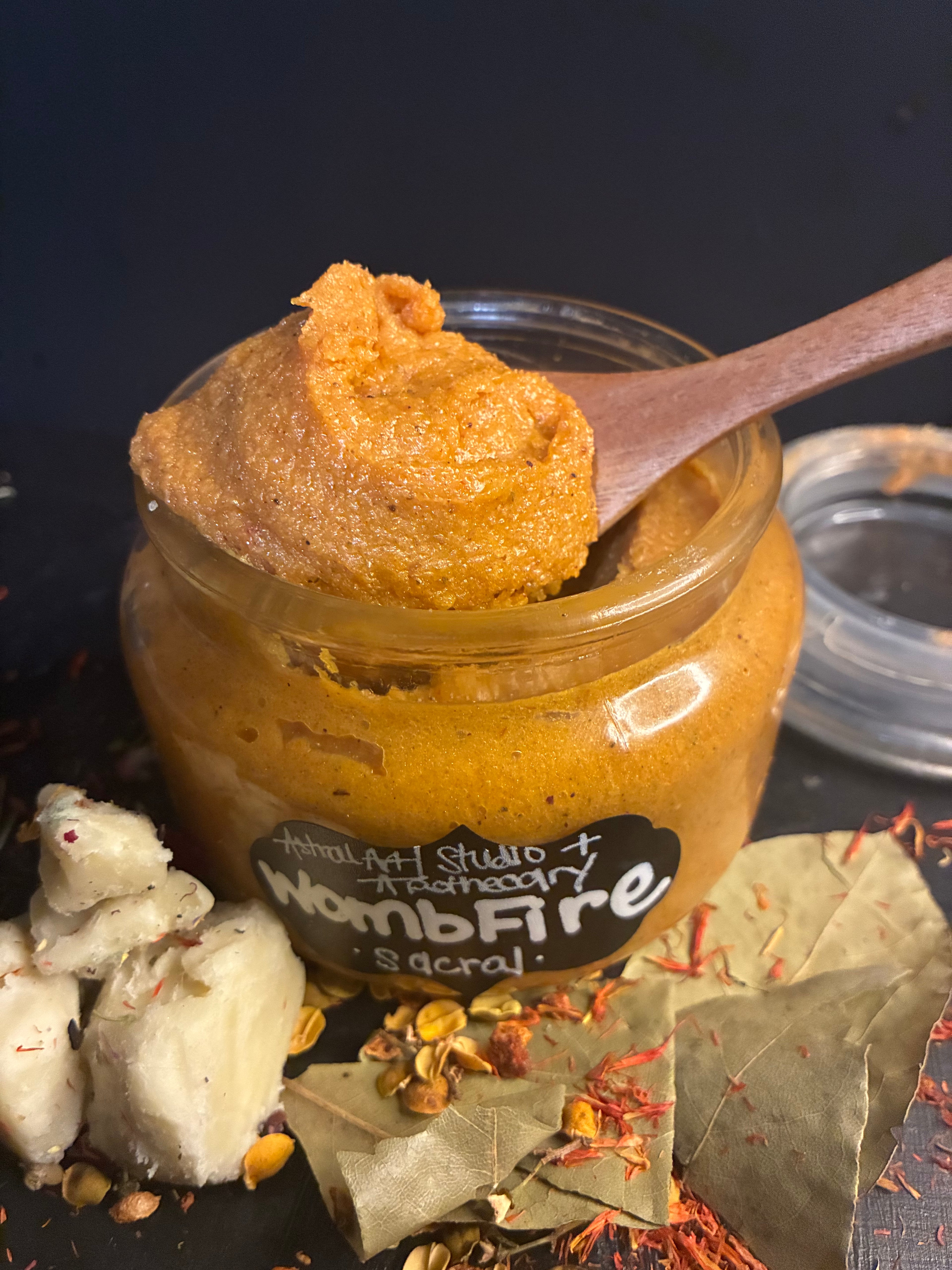 Wombfire-Sacral Chakra Body Scrub• Flow